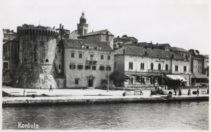Framed Print : View of Korcula, Croatia Framed Print : View of Korcula, Croatia