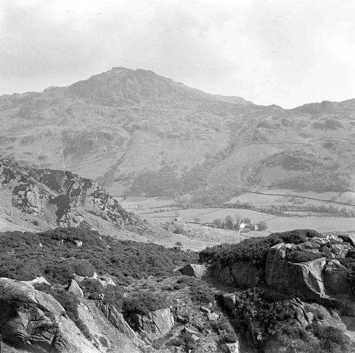 Framed Print : View of the Lake District near Devoke Water Framed Print : View of the Lake District near Devoke Water