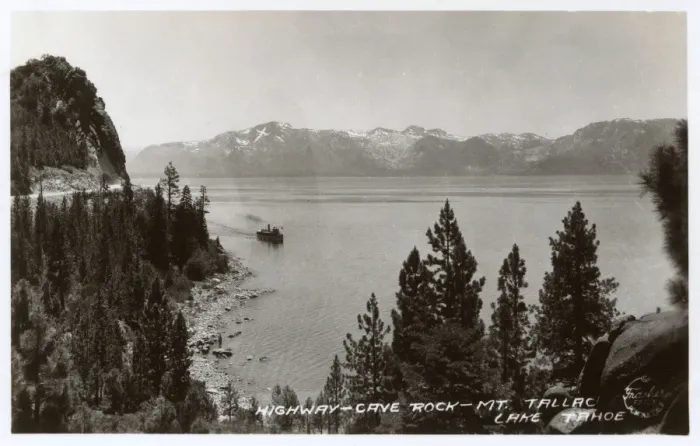 Framed Print : View above Lake Tahoe, California, USA Framed Print : View above Lake Tahoe, California, USA