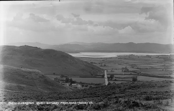 Framed Print : View of Leven Estuary from Hoad Framed Print : View of Leven Estuary from Hoad
