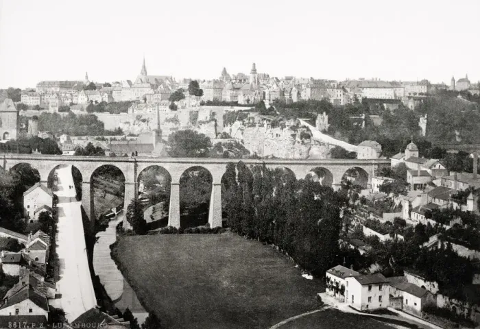 Framed Print : View of Luxembourg Framed Print : View of Luxembourg