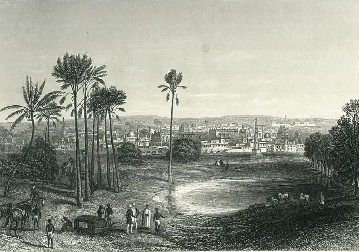 Framed Print : View of Madras, India Framed Print : View of Madras, India