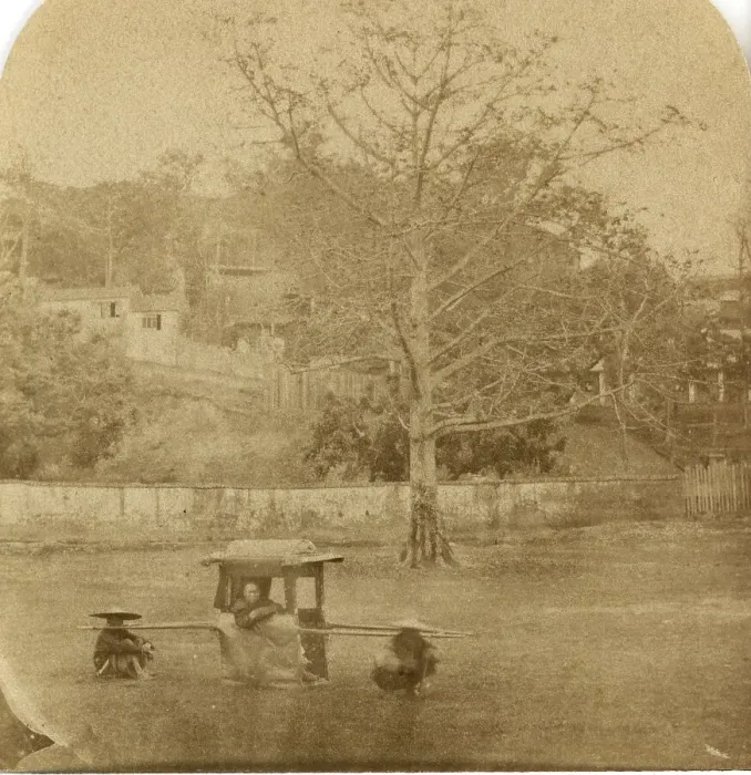 Framed Print : View of Magazine Hill from the Parade Ground, Canton Framed Print : View of Magazine Hill from the Parade Ground, Canton