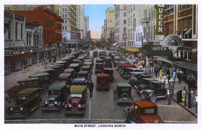 Framed Print : View of Main Street, Houston, Texas, USA Framed Print : View of Main Street, Houston, Texas, USA