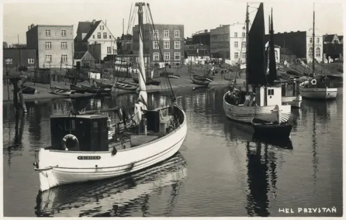 Framed Print : View of the Marina, Hel, near Gdansk, Poland Framed Print : View of the Marina, Hel, near Gdansk, Poland