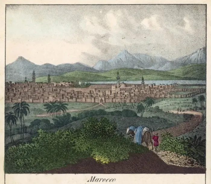 Framed Print : View of Marrakesh Framed Print : View of Marrakesh