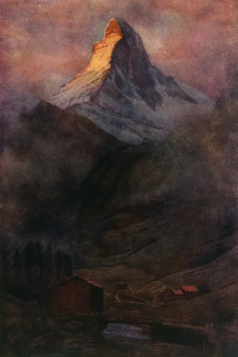 Framed Print : View of Matterhorn Framed Print : View of Matterhorn