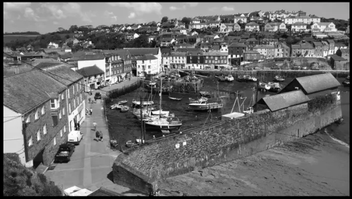 Framed Print : View of Mevagissey, Cornwall Framed Print : View of Mevagissey, Cornwall