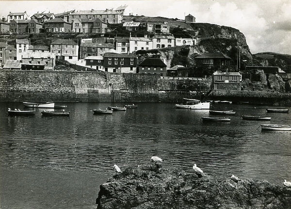 View of Mevagissey Harbour, Cornwall