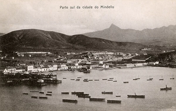 View of Mindello, St Vincent Island, Cape Verde Islands