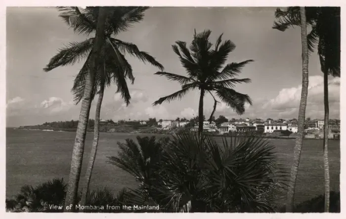 Framed Print : View of Mombasa, Kenya