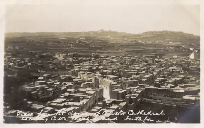 Framed Print : View from The Mosta Dome, Malta Framed Print : View from The Mosta Dome, Malta