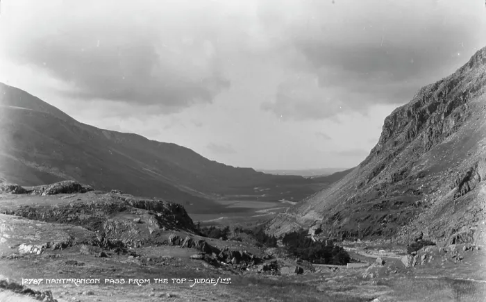 Framed Print : View from Nantfrancon Pass Framed Print : View from Nantfrancon Pass