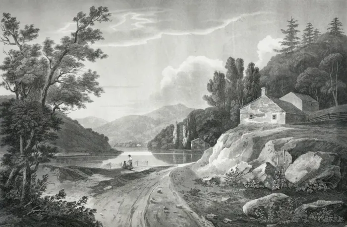Framed Print : View near Fishkill Framed Print : View near Fishkill