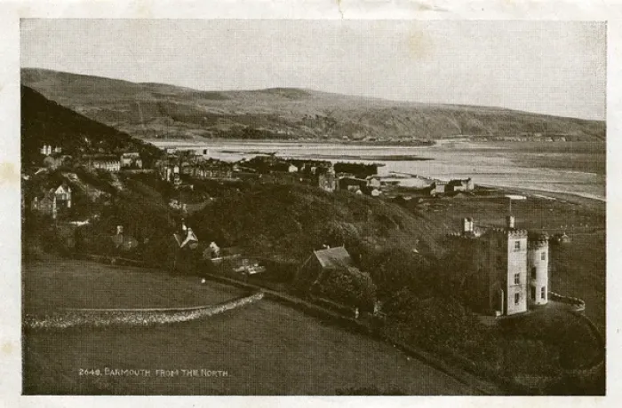 Framed Print : View from the North, Barmouth, Glamorgan Framed Print : View from the North, Barmouth, Glamorgan