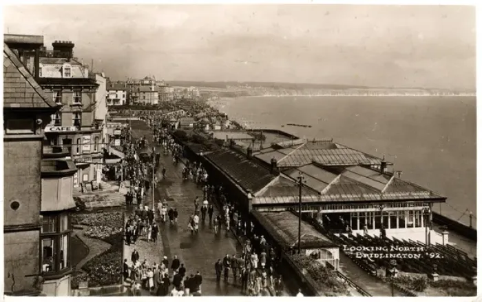 Framed Print : View to North, Bridlington, Yorkshire Framed Print : View to North, Bridlington, Yorkshire