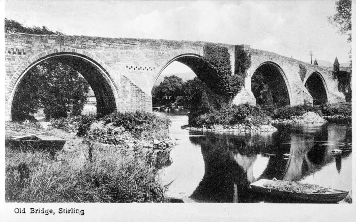 Framed Print : View of the Old Bridge, Stirling, Scotland Framed Print : View of the Old Bridge, Stirling, Scotland