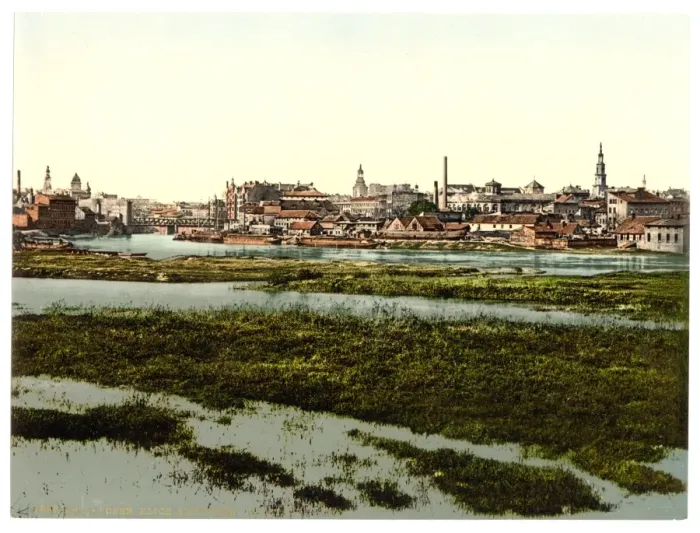 Framed Print : View of Old City, Posen, Germany (i. e. Poznan Poland) Framed Print : View of Old City, Posen, Germany (i. e. Poznan Poland)