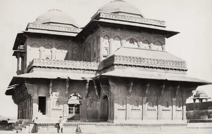 Framed Print : View of Palace buildings, Agra Fort, India Framed Print : View of Palace buildings, Agra Fort, India