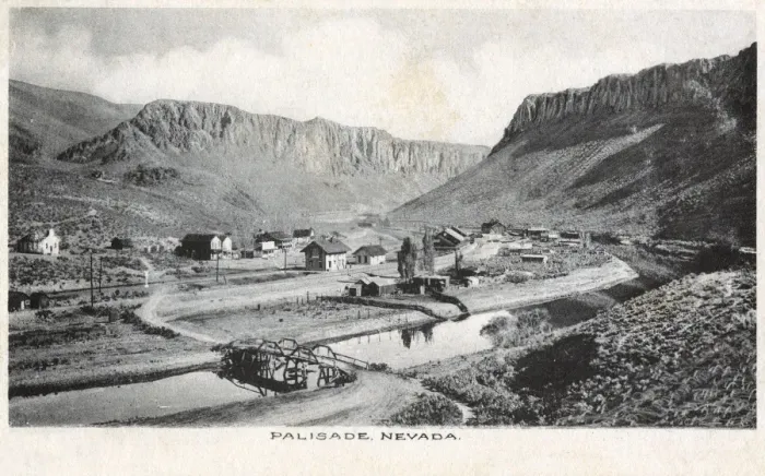 Framed Print : View of Palisade, Nevada, USA Framed Print : View of Palisade, Nevada, USA