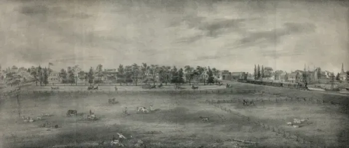 Framed Print : A view of Park-row at Trenton, N. J Framed Print : A view of Park-row at Trenton, N. J