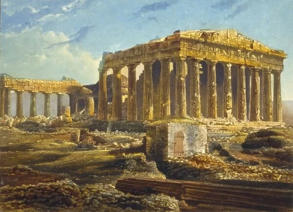 View of the Parthenon, Athens, Greece