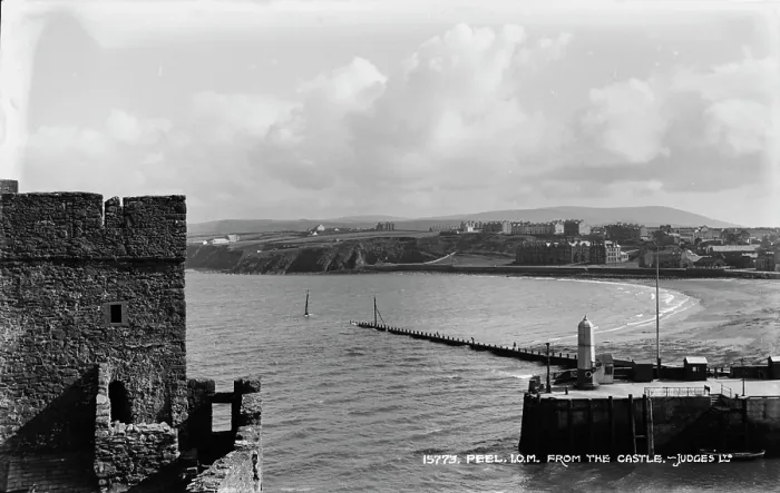 Framed Print : View from Peel Castle Framed Print : View from Peel Castle
