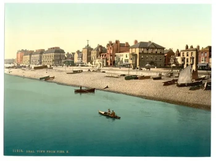 Framed Print : View from pier E, Deal, England Framed Print : View from pier E, Deal, England