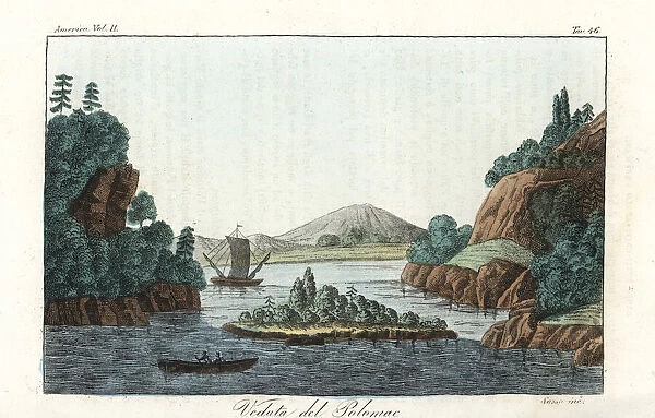 View of the Potomac River, 18th century