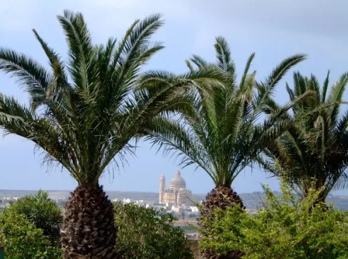 Framed Print : View Toward Rabat  /  Malta