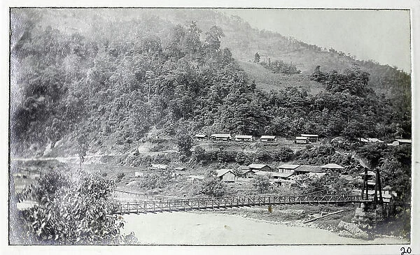 View of Rangpo, Sikkim, India, from a fascinating album which reveals new details on a little-known campaign in which a British military force brushed aside Tibetan defences to capture Lhasa, in 1904