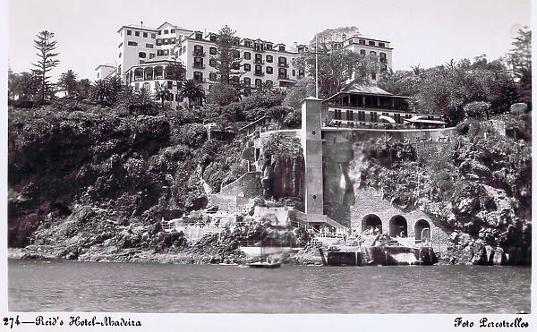A view of Reid's Palace Hotel, Funchal, Madeira, 1920s