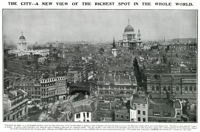 Framed Print : View of the Richest Spot in the Whole World 1906 Framed Print : View of the Richest Spot in the Whole World 1906