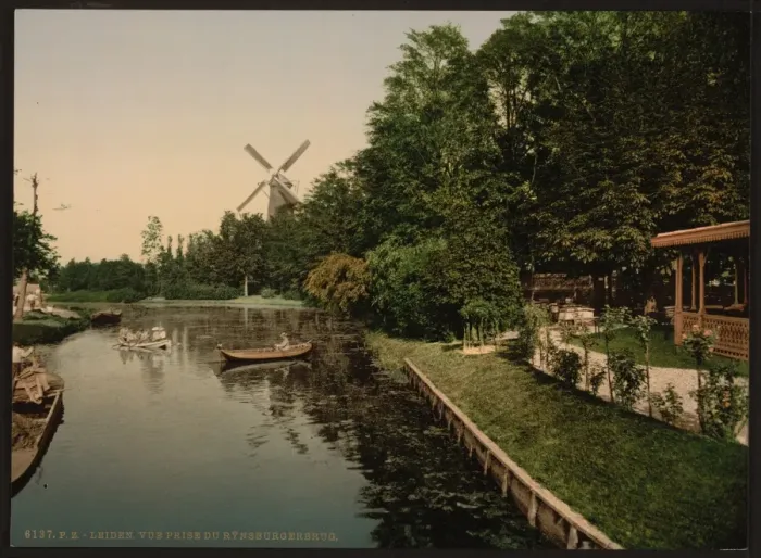 Framed Print : View from Rijnsburgerburg, Leyden, (i. e. Leiden) Holland