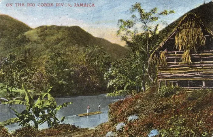Framed Print : View of the Rio Cobre, Jamaica, West Indies Framed Print : View of the Rio Cobre, Jamaica, West Indies
