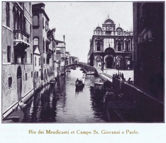 Framed Print : A view of Rio dei Mendicanti and Campo Santi Giovanni Framed Print : A view of Rio dei Mendicanti and Campo Santi Giovanni