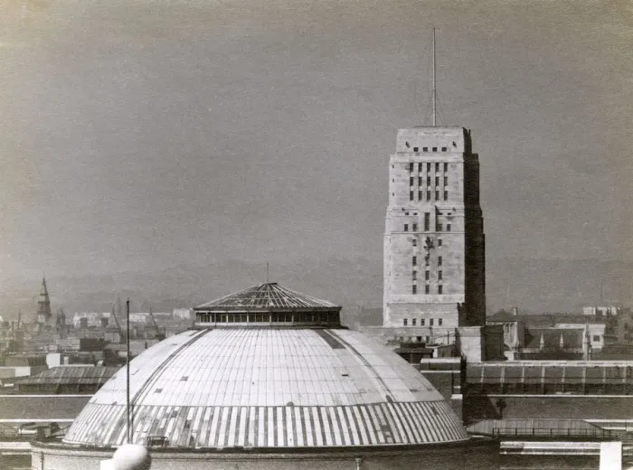 Framed Print : View from the Rotunda of British Museum toward Senate House