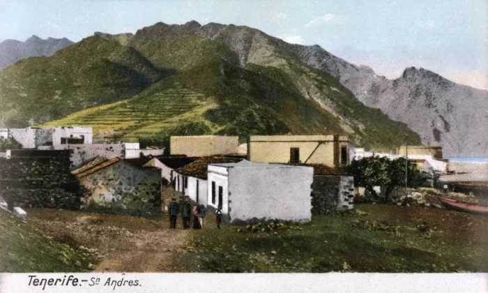 Framed Print : View of San Andres, Tenerife, Canary Islands