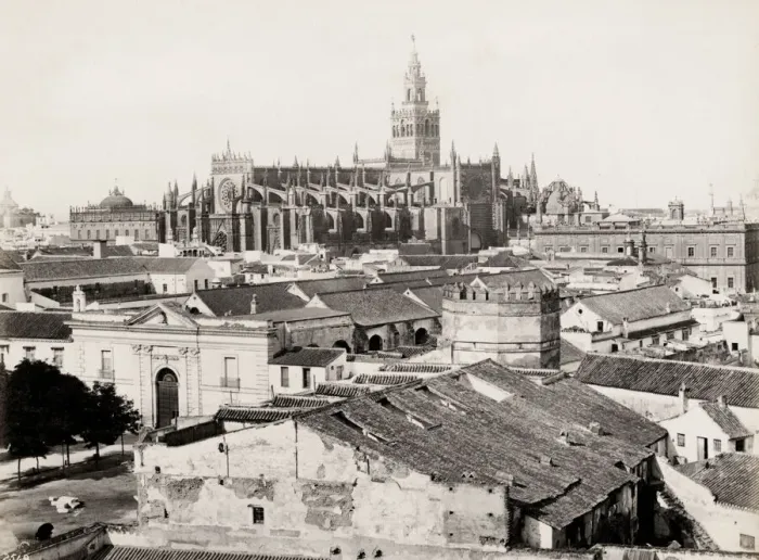Framed Print : View of Seville, Spain Framed Print : View of Seville, Spain