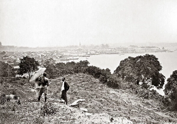 View of Singapore, 1880s