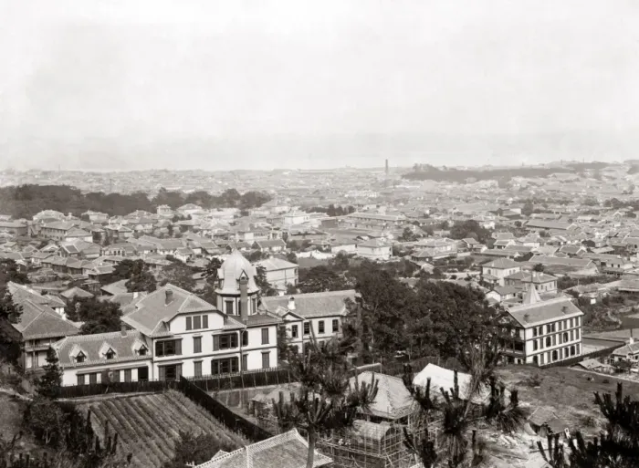 Framed Print : View of Singapore, 1880s Framed Print : View of Singapore, 1880s