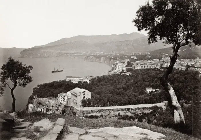 Framed Print : View of Sorrento, from Capodimonte, Italy Framed Print : View of Sorrento, from Capodimonte, Italy