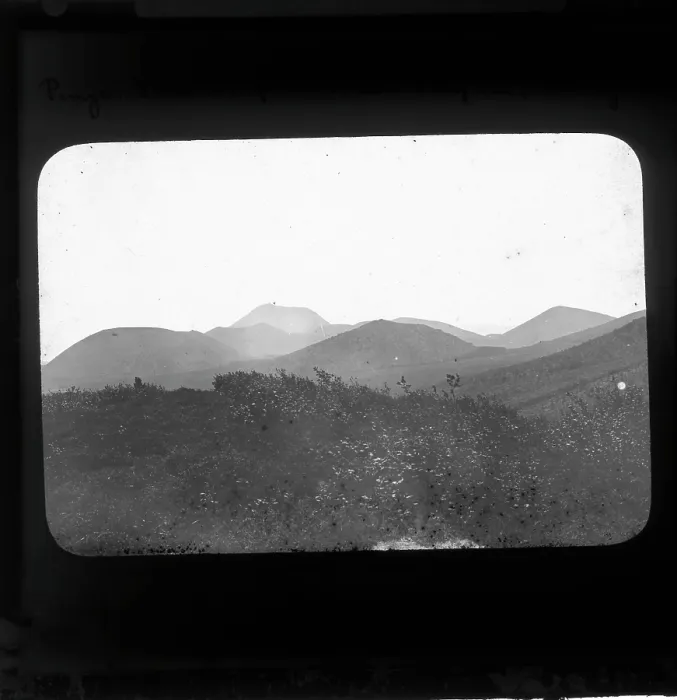 Framed Print : View south from Puy de la Nugere, Auvergne Framed Print : View south from Puy de la Nugere, Auvergne