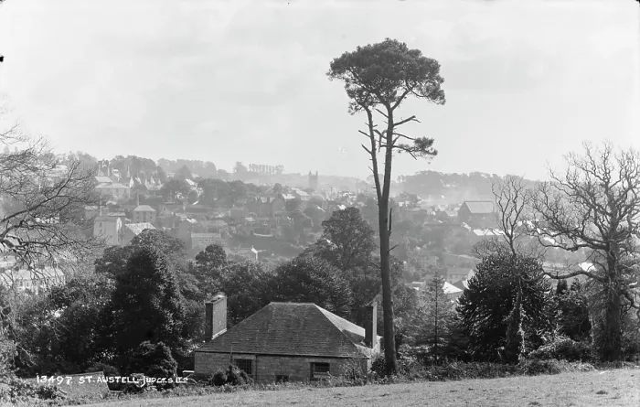 Framed Print : View of St. Austell Framed Print : View of St. Austell