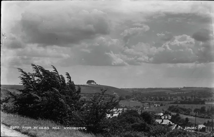 Framed Print : View from St. Giles Hill, Winchester Framed Print : View from St. Giles Hill, Winchester
