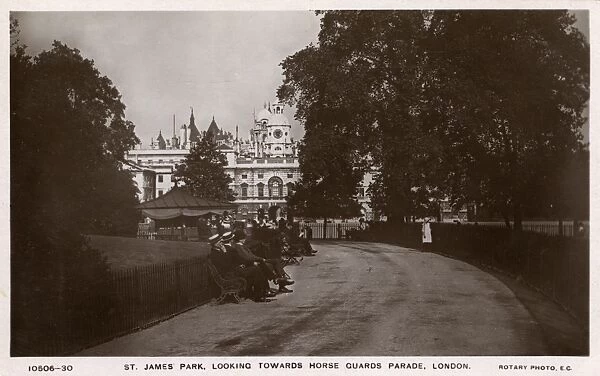 View of St Jamess Park, London