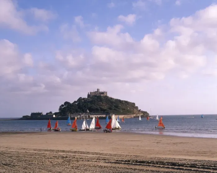 Framed Print : View of St Michaels Mount, Cornwall Framed Print : View of St Michaels Mount, Cornwall