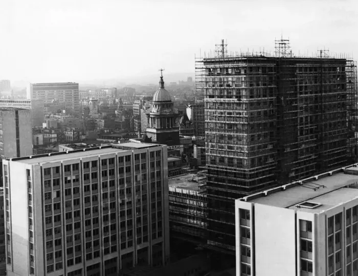 Framed Print : View from St. Pauls Cathedral, looking north-west Framed Print : View from St. Pauls Cathedral, looking north-west