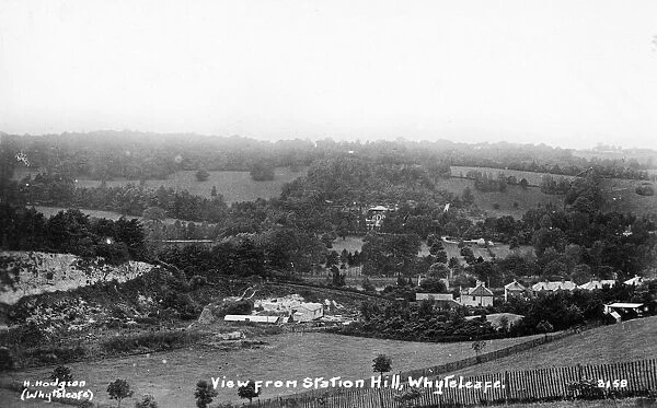 View from Station Hill, Whyteleafe, Surrey