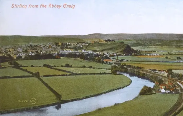 Framed Print : View of Stirling, Scotland from Abbey Craig Framed Print : View of Stirling, Scotland from Abbey Craig